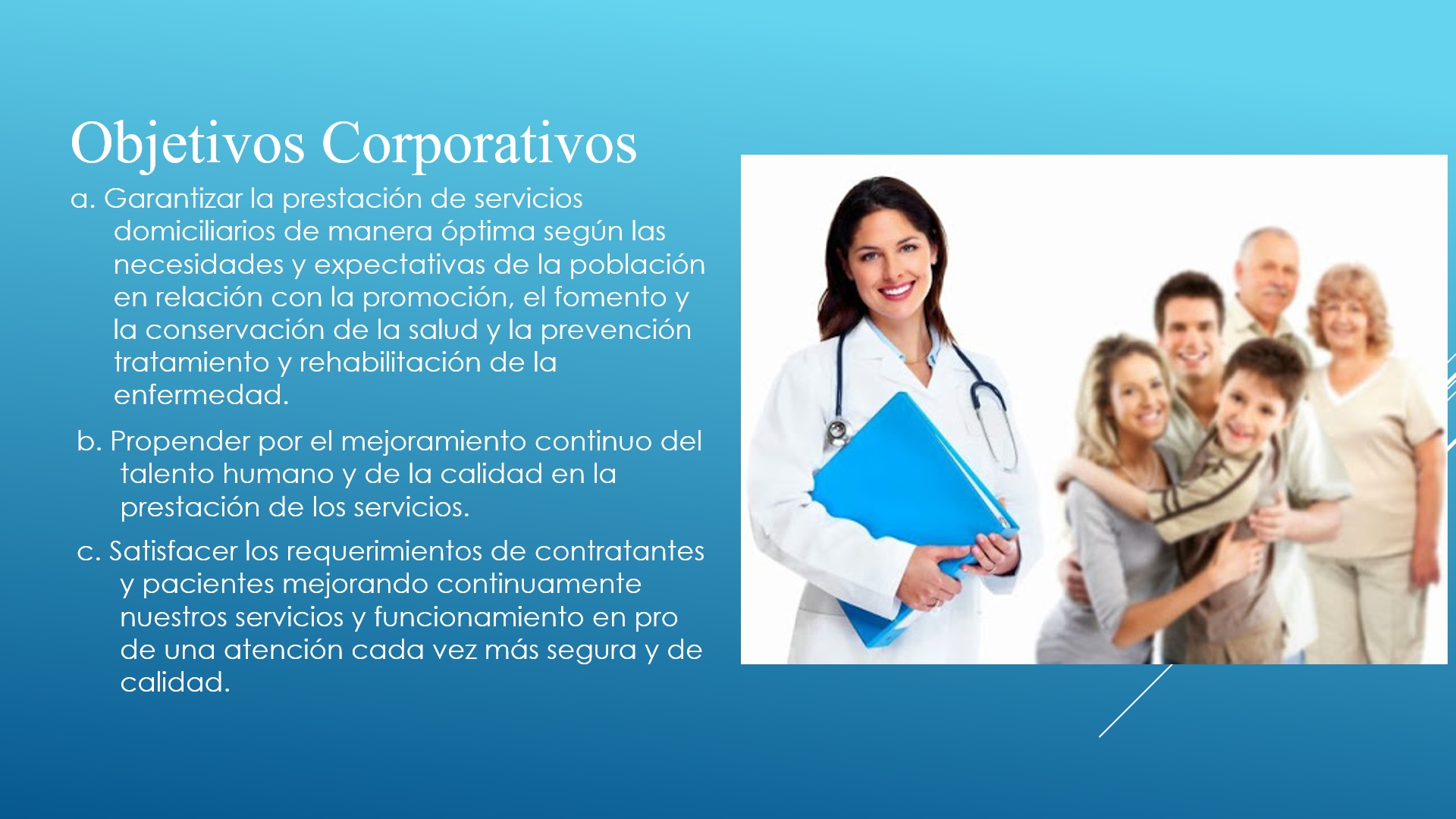 Objetivos Corporativos
